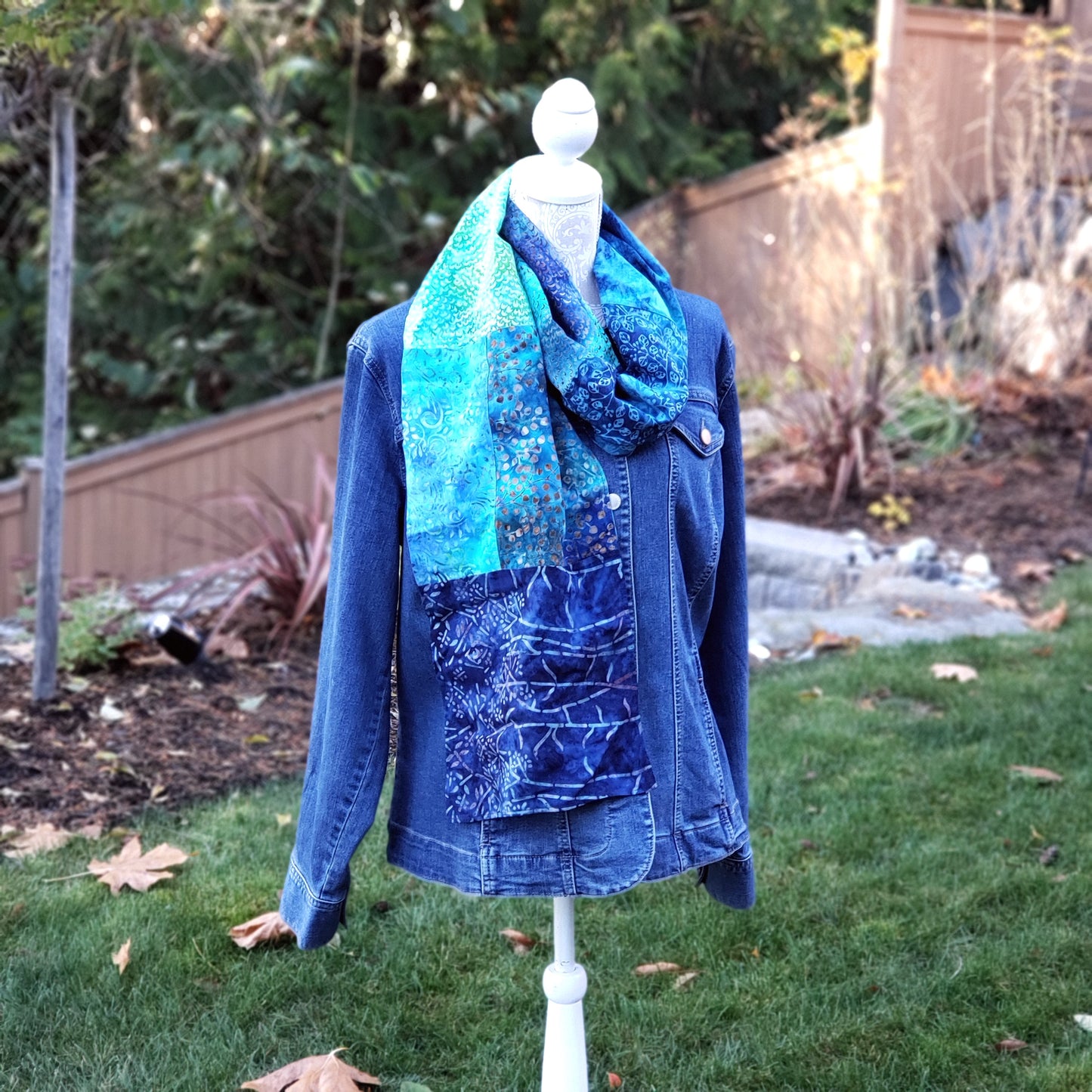 Batik Patchwork Scarf