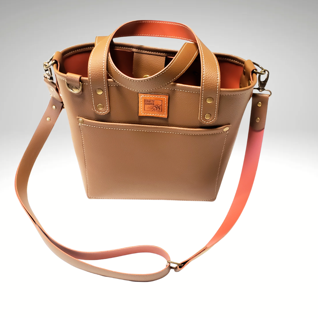 Leather Brooke Mini Tote