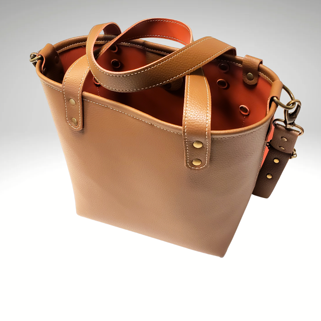 Leather Brooke Mini Tote