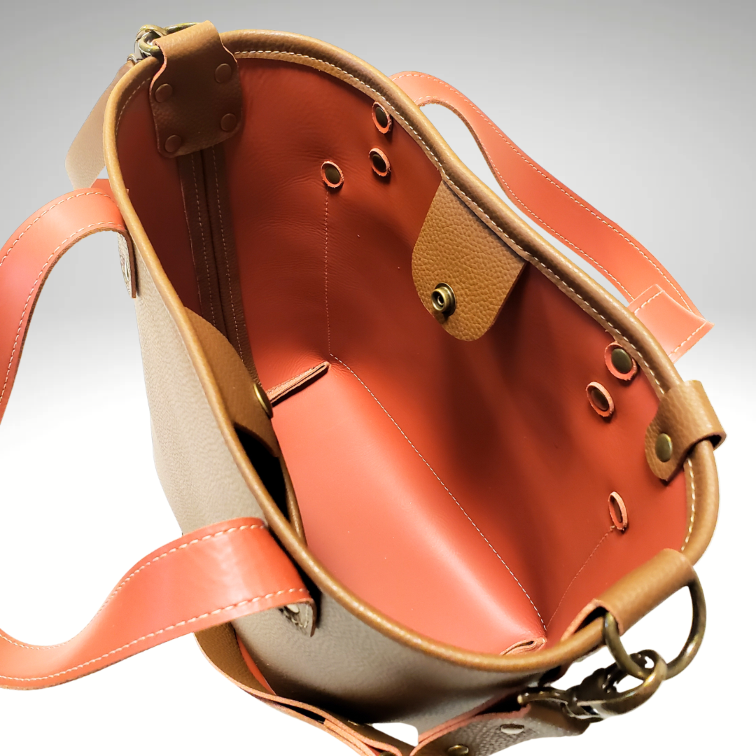 Leather Brooke Mini Tote