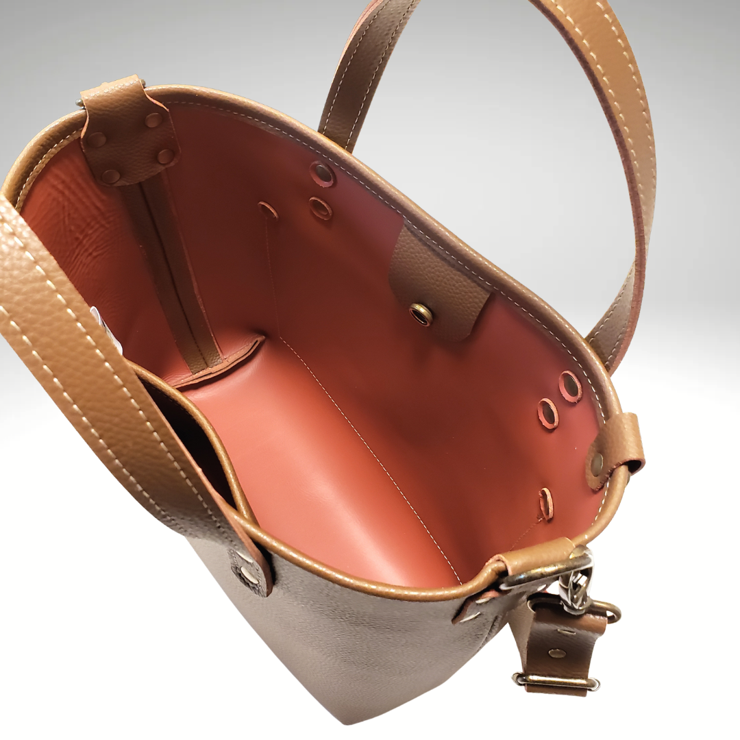 Leather Brooke Mini Tote