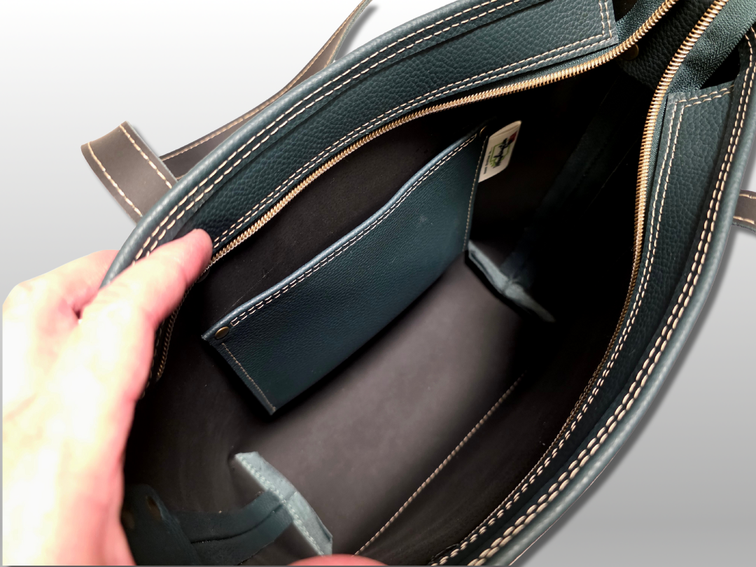 Leather Brooke Mini Tote