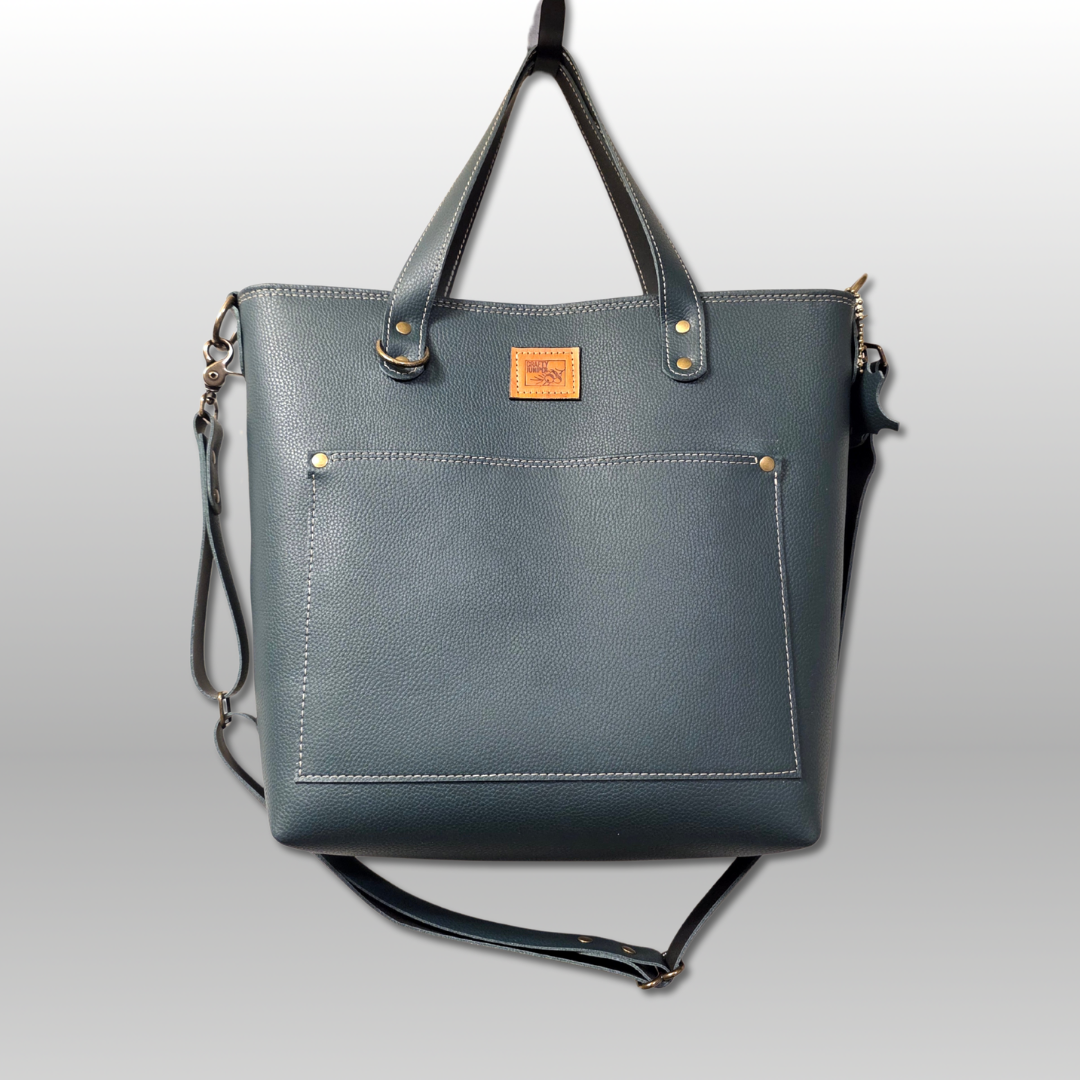 Brooke leather tote