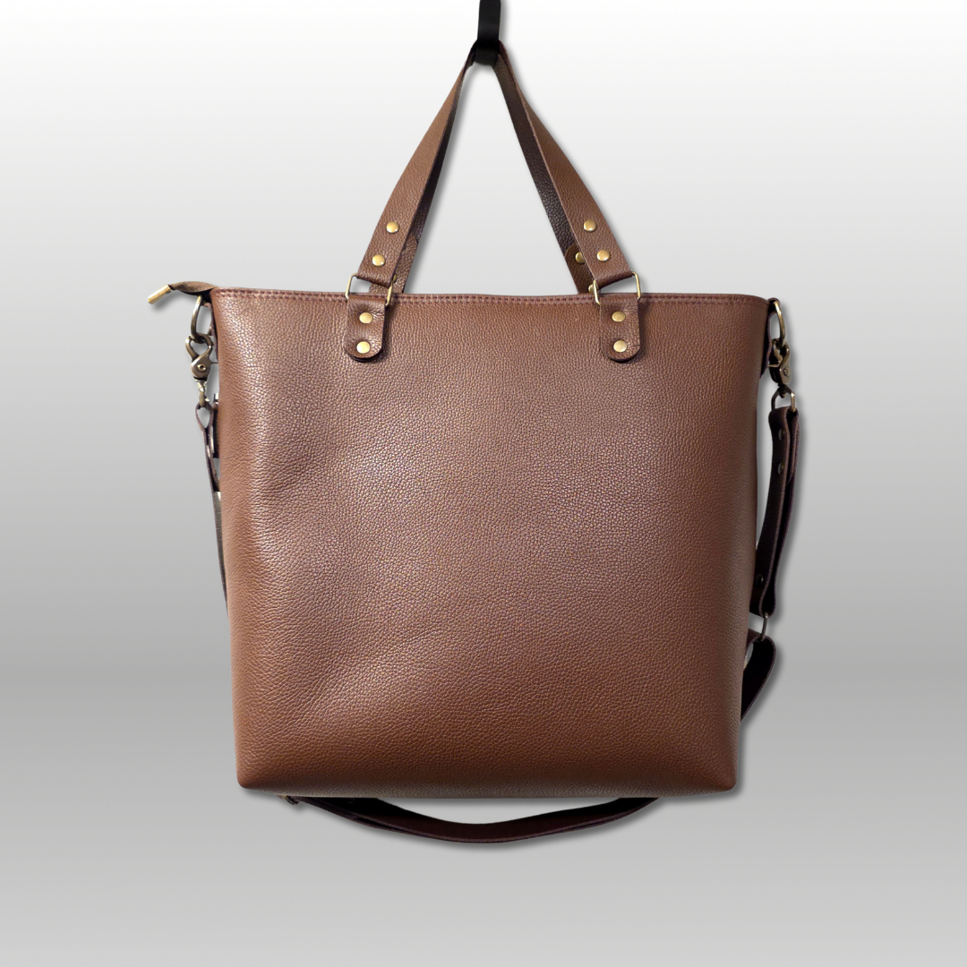 Brooke leather tote