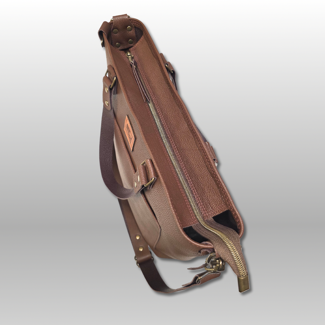Brooke leather tote