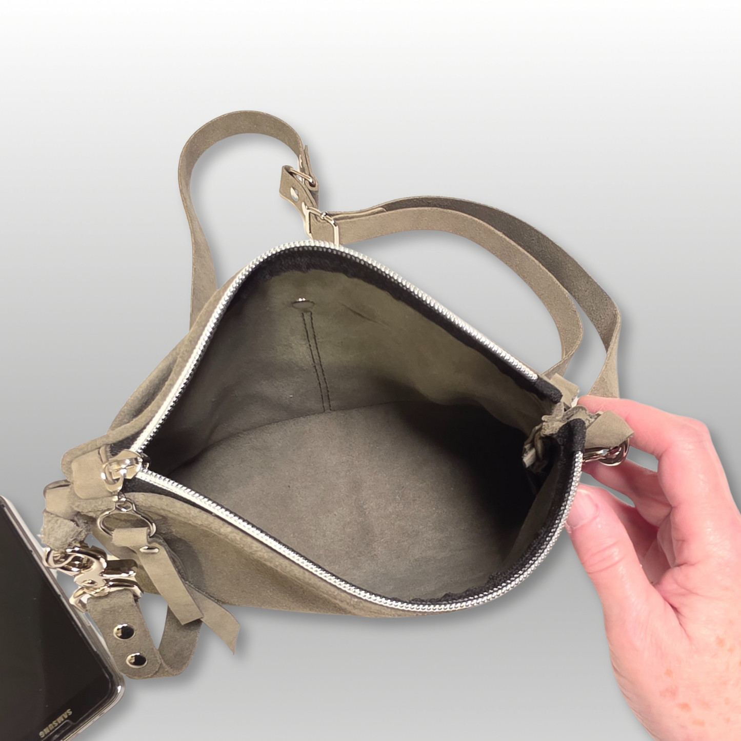 Mini Leather Crossbody Bag