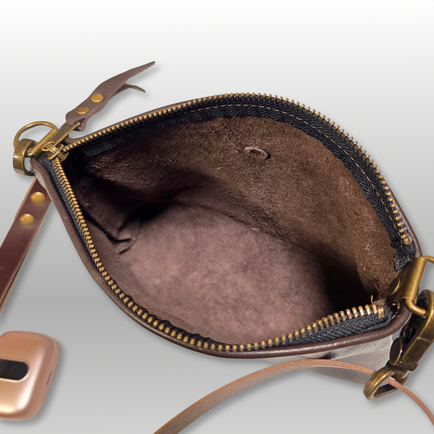 Mini Leather Crossbody Bag