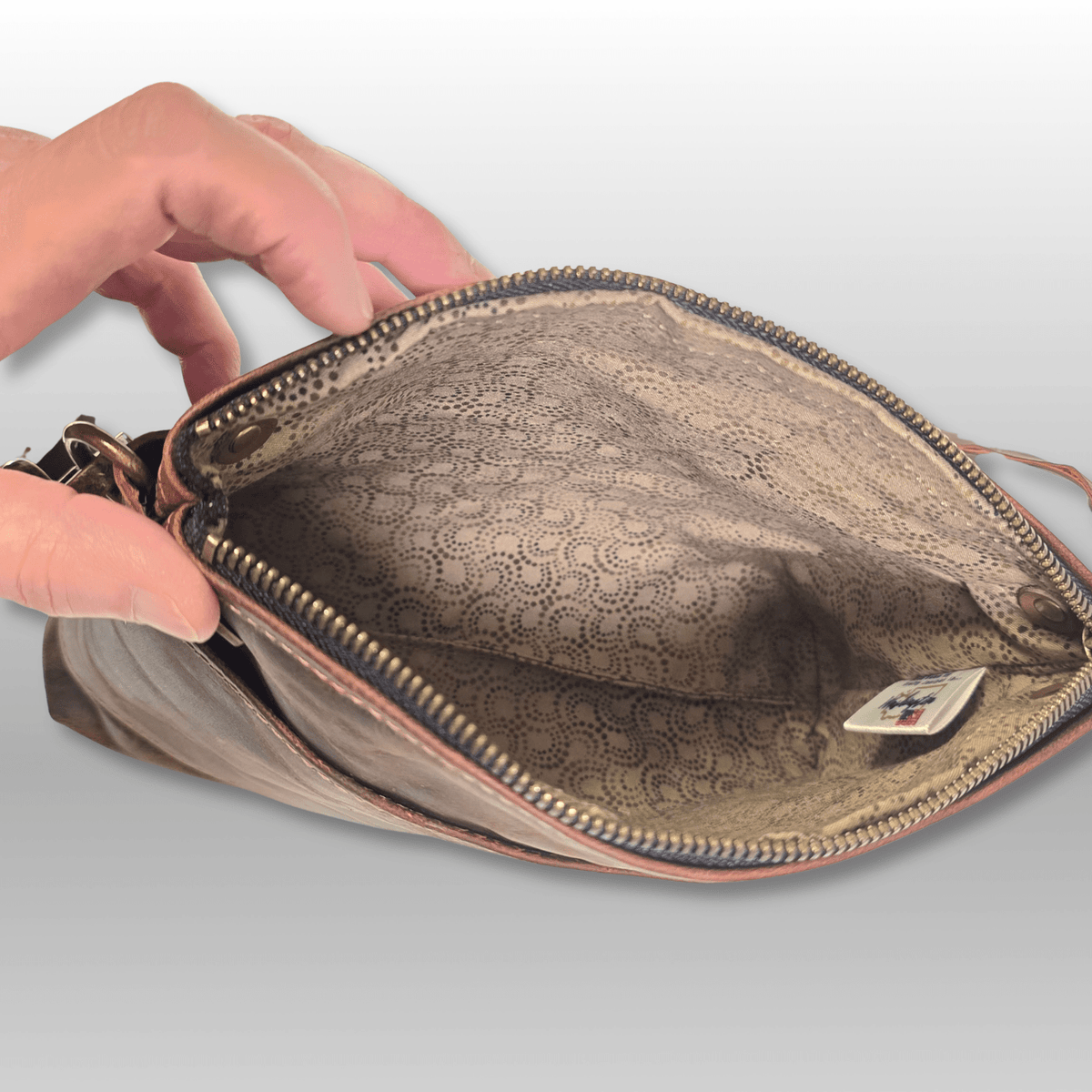 Mini Leather Crossbody Bag - Crafty Juniper