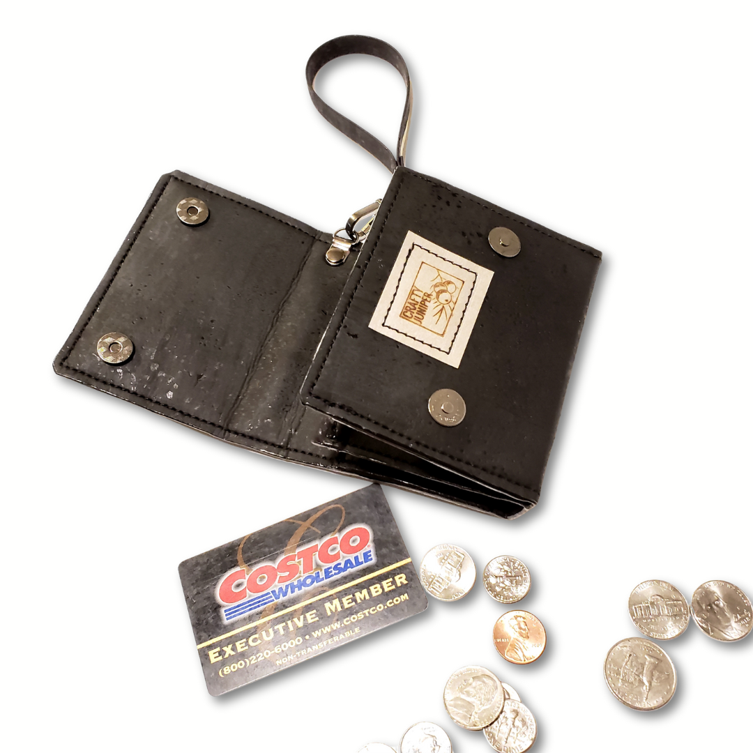 Mini Triskele Cork Wallet