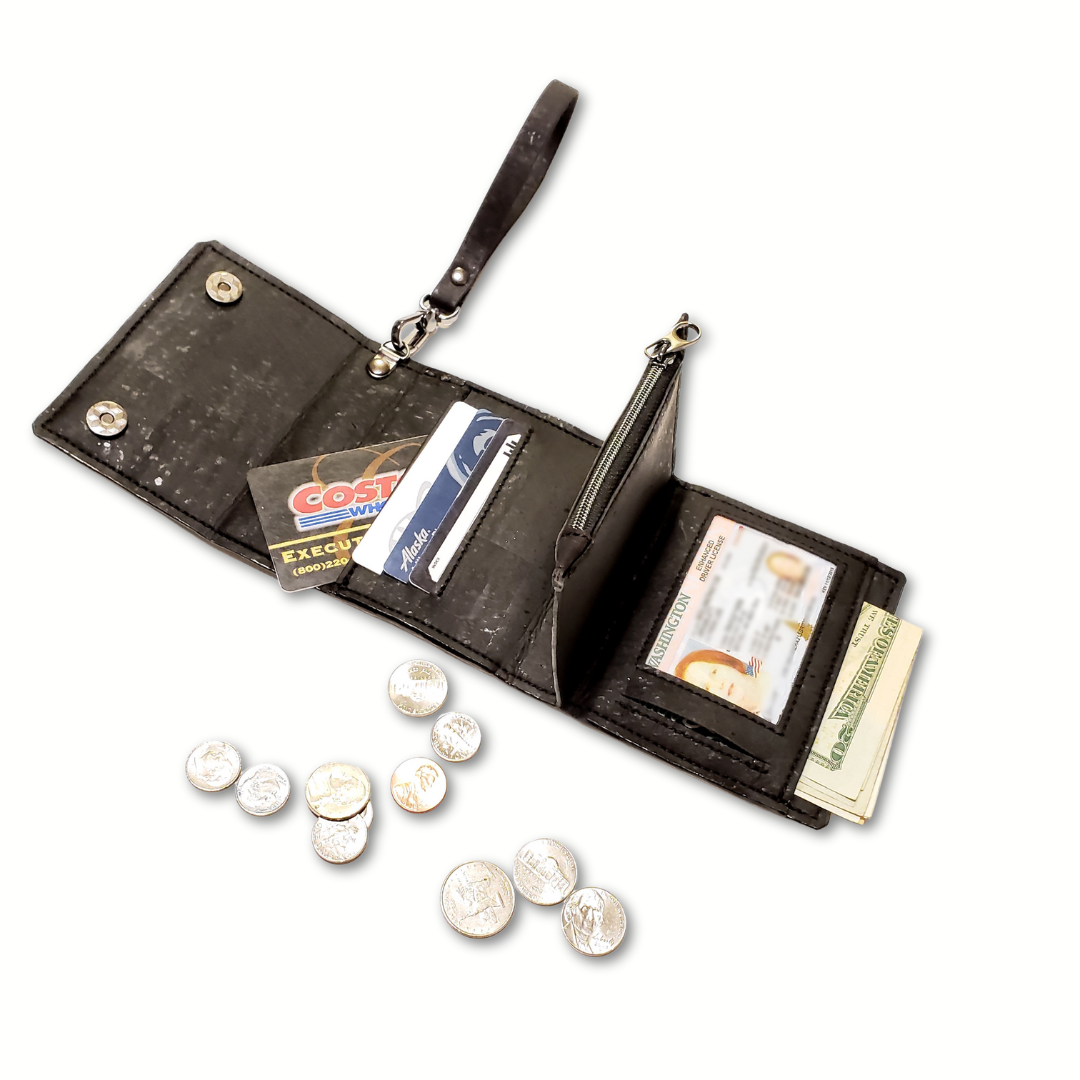 Mini Triskele Cork Wallet