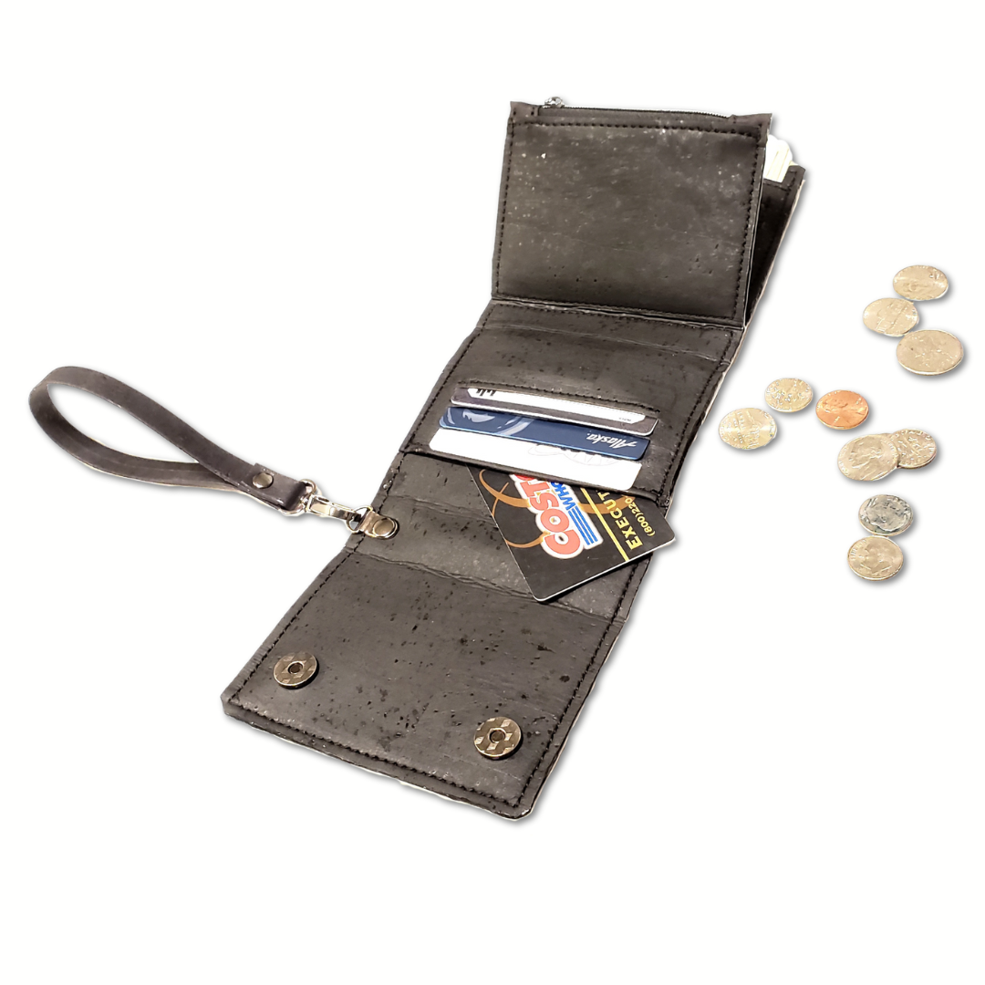 Mini Triskele Cork Wallet