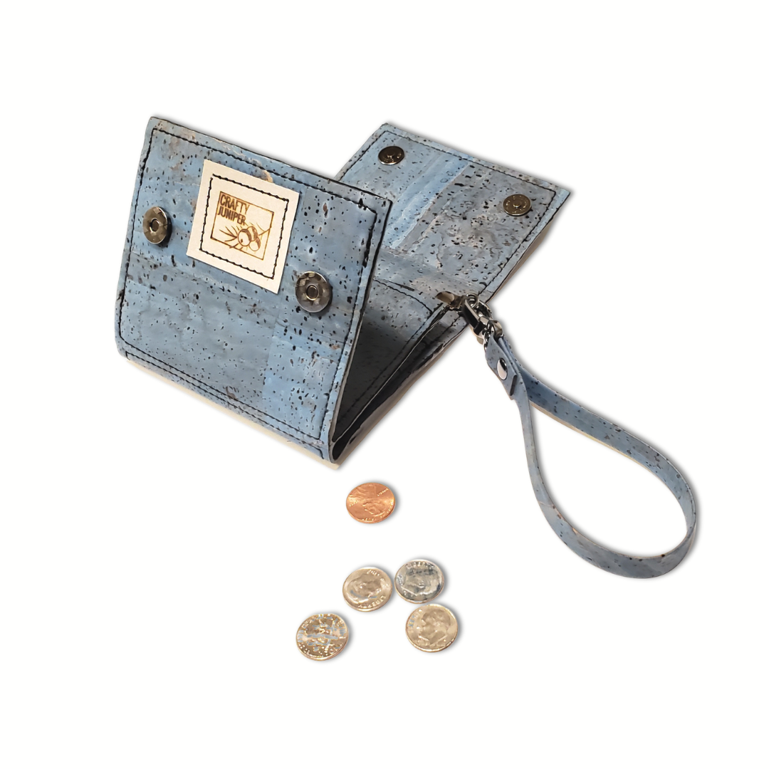 Mini Triskele Cork Wallet