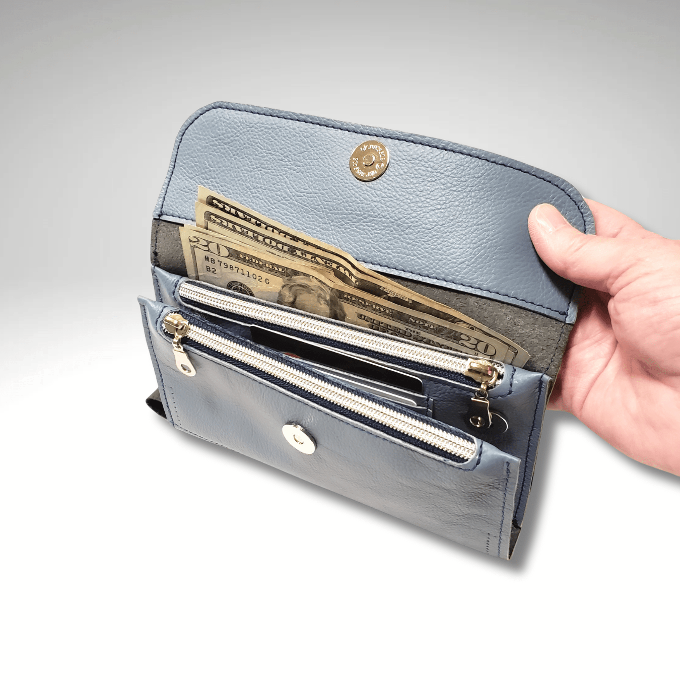 Essentials Leather Wallet - Crafty Juniper