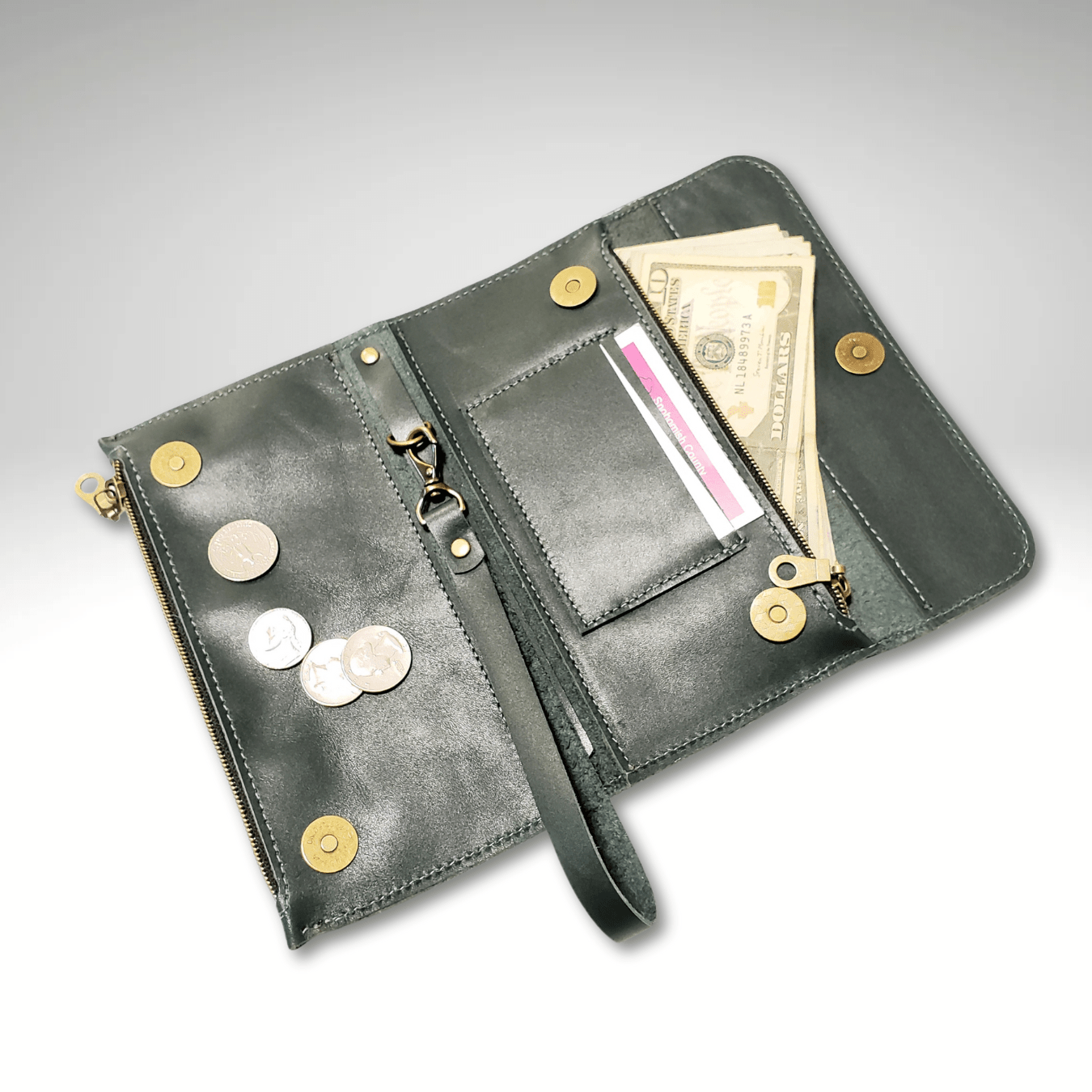 Essentials Leather Wallet - Crafty Juniper
