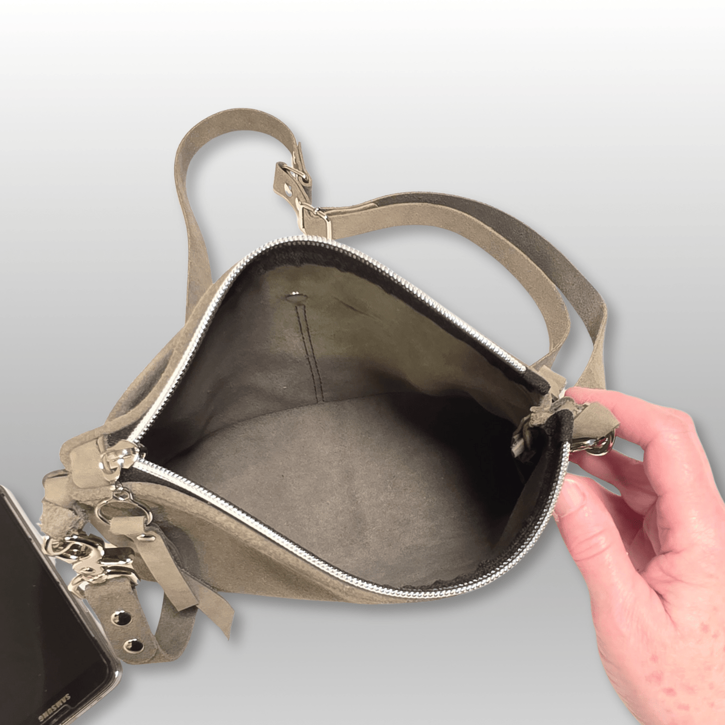 Mini Leather Crossbody Bag - Crafty Juniper