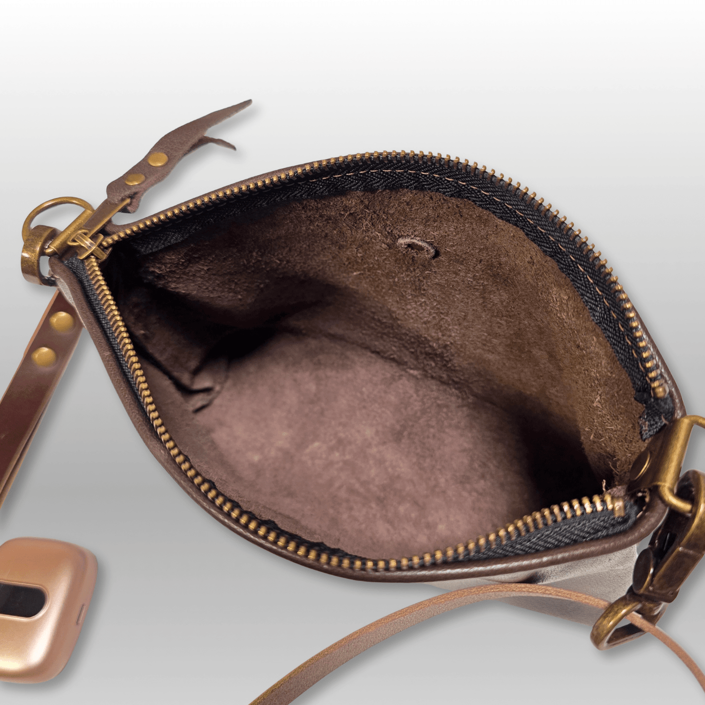 Mini Leather Crossbody Bag - Crafty Juniper