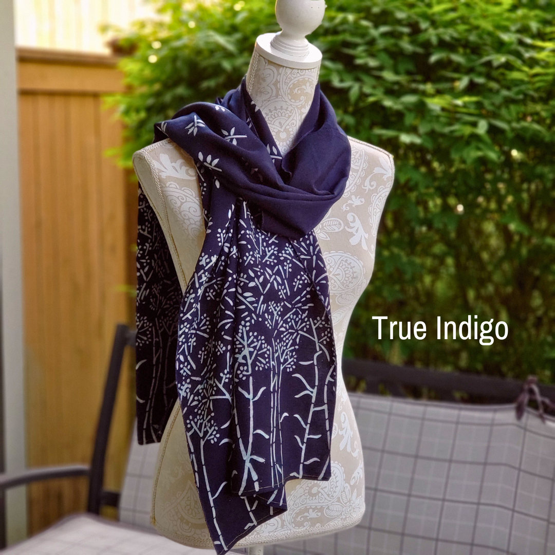 Batik Rayon Scarf - color options