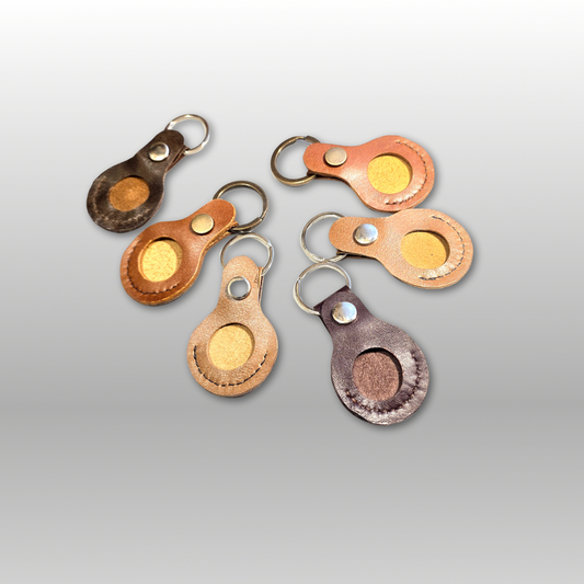 Leather Airtag Case