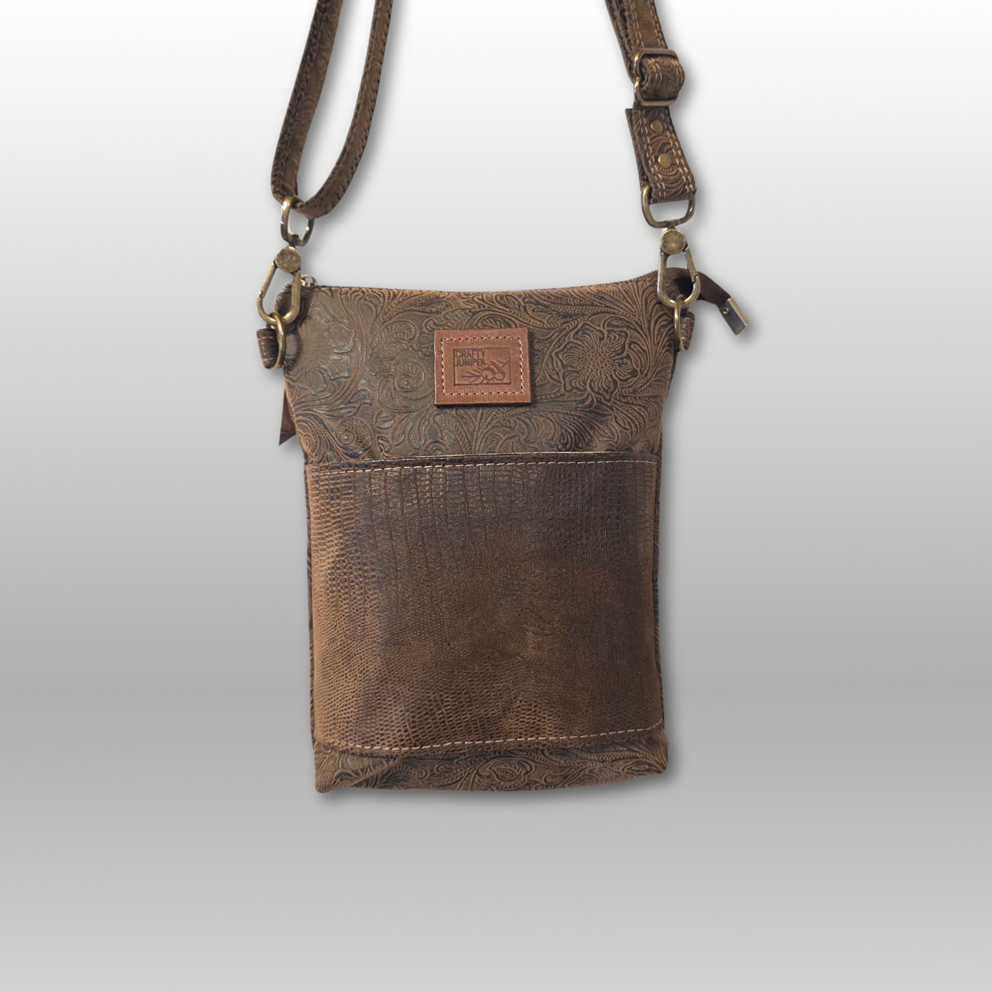 Around Town Crossbody Faux Leather
