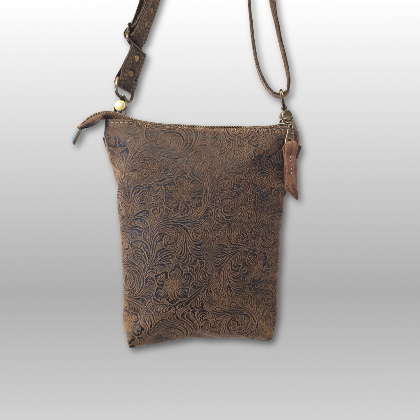Around Town Crossbody Faux Leather