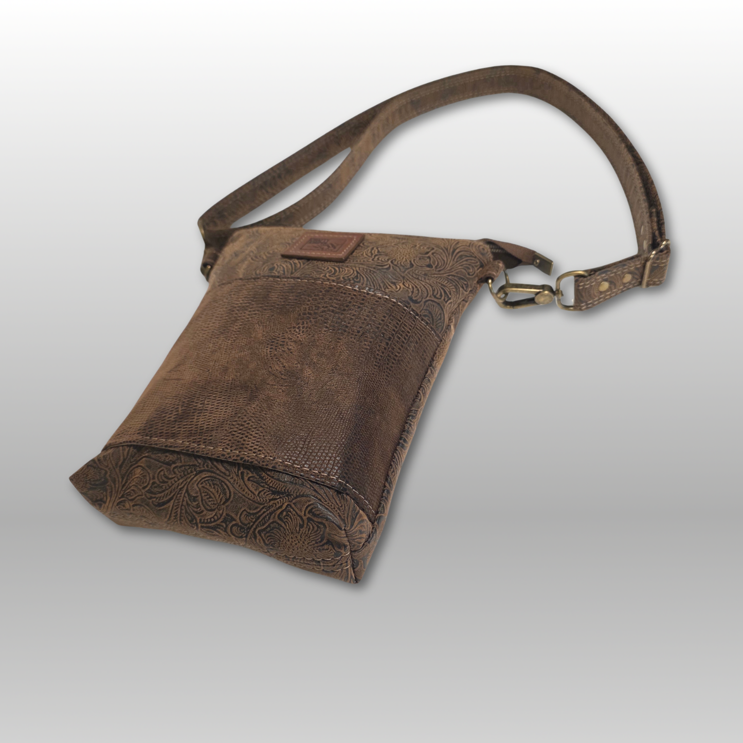 Around Town Crossbody Faux Leather