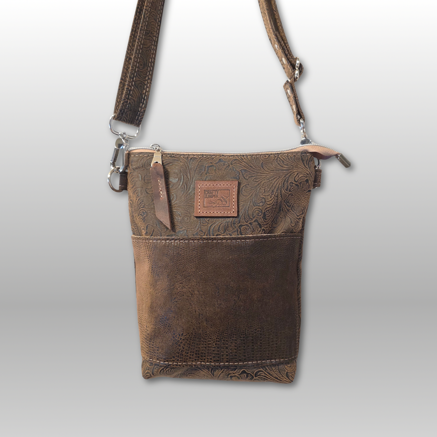 Around Town Crossbody Faux Leather