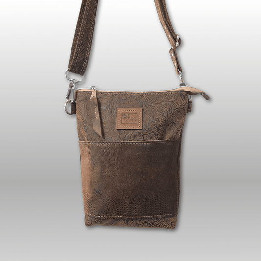 Around Town Crossbody Faux Leather - Crafty Juniper