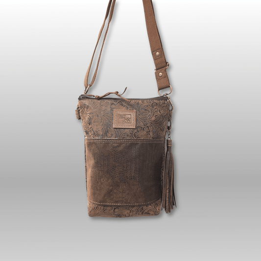 Around Town Crossbody Faux Leather - Crafty Juniper