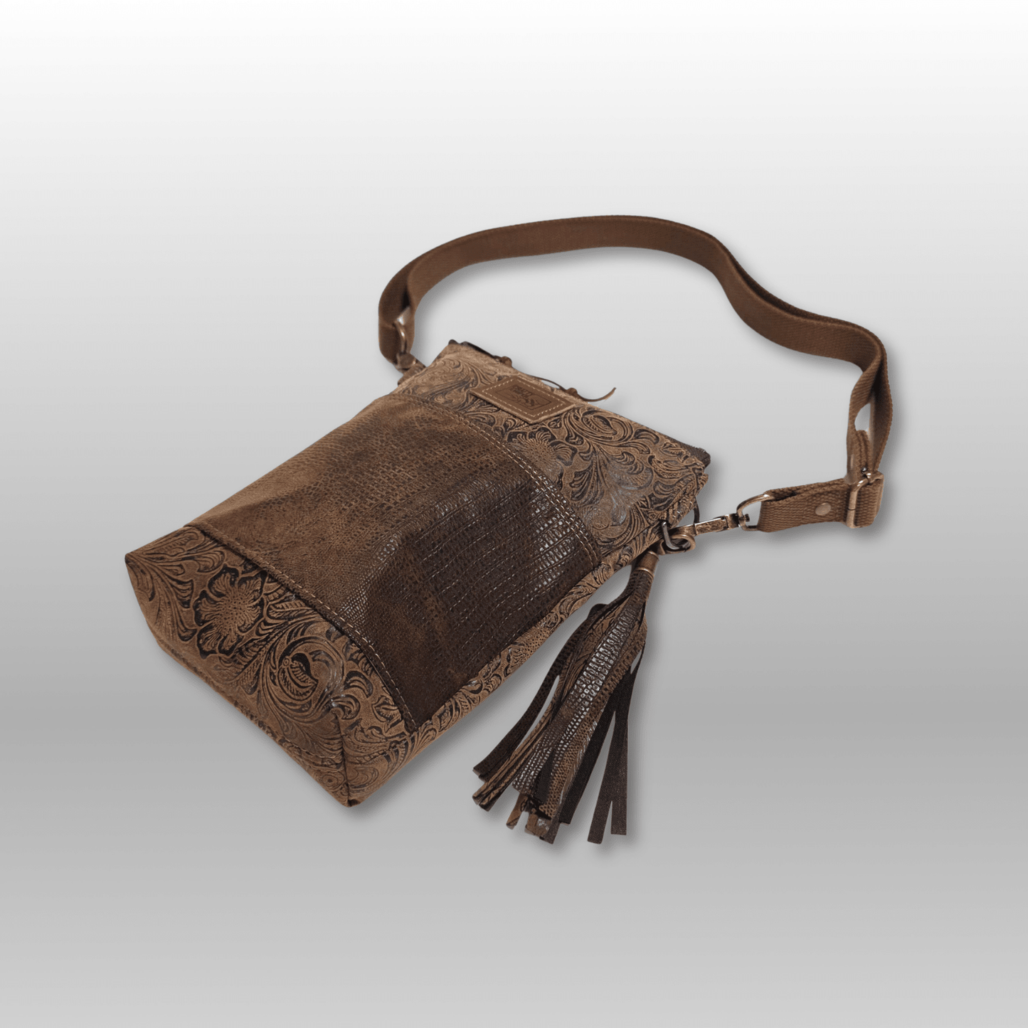 Around Town Crossbody Faux Leather - Crafty Juniper