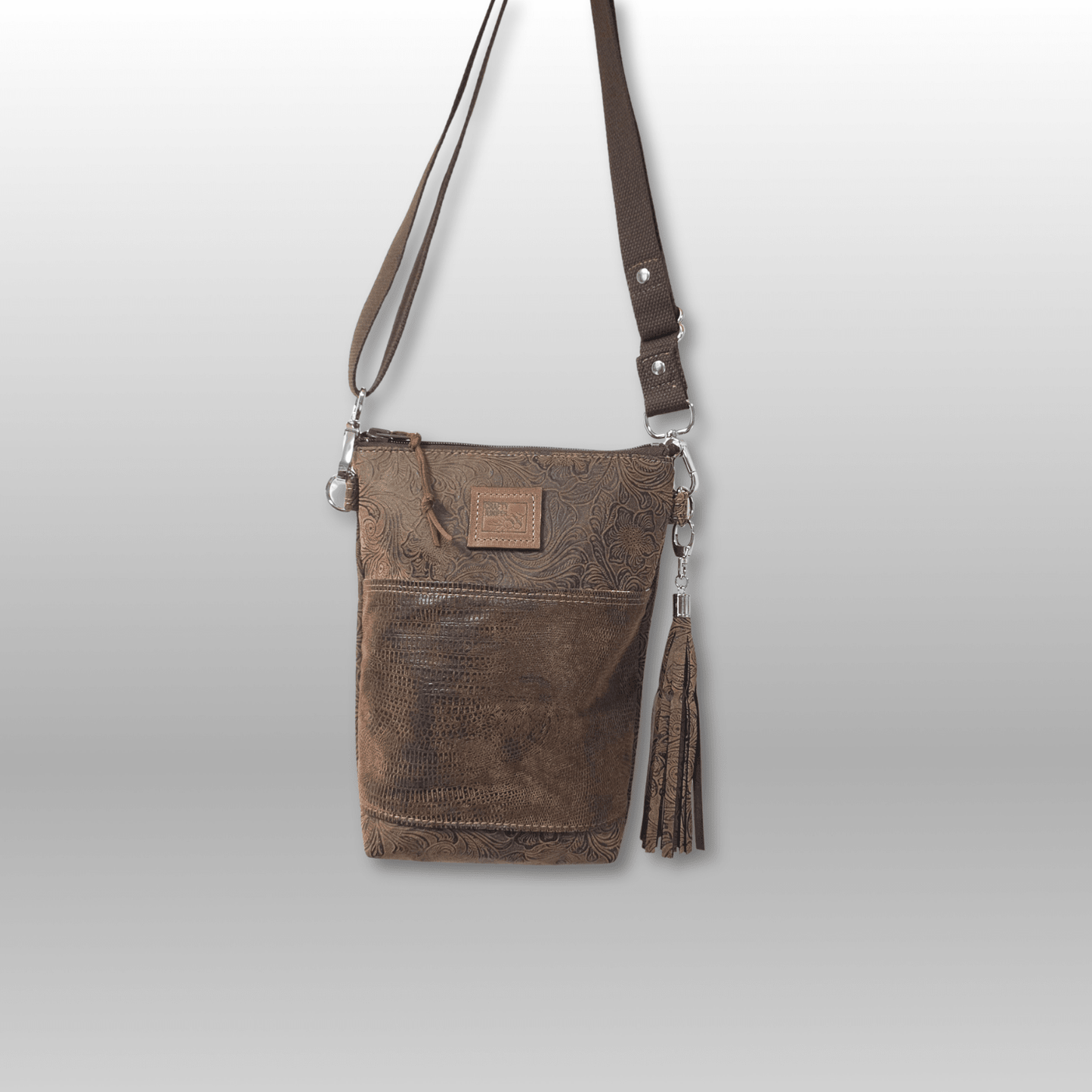 Around Town Crossbody Faux Leather - Crafty Juniper