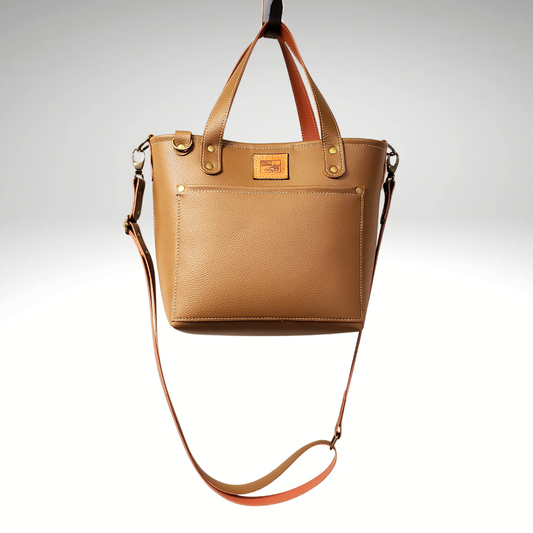 Leather Brooke Mini Tote