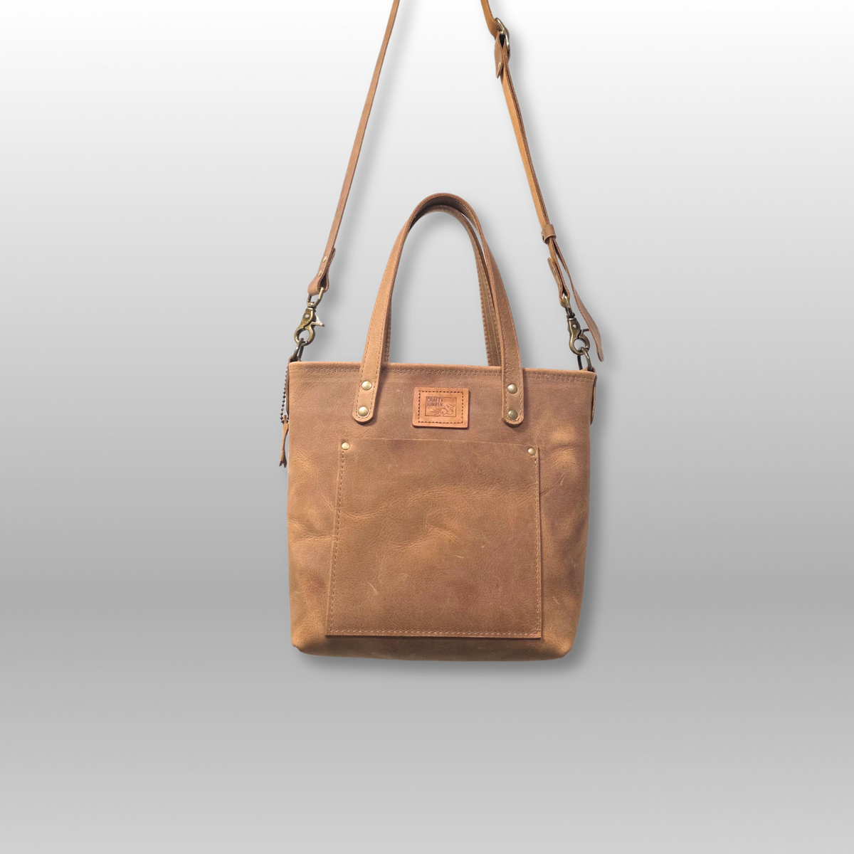 Leather Brooke Mini Tote
