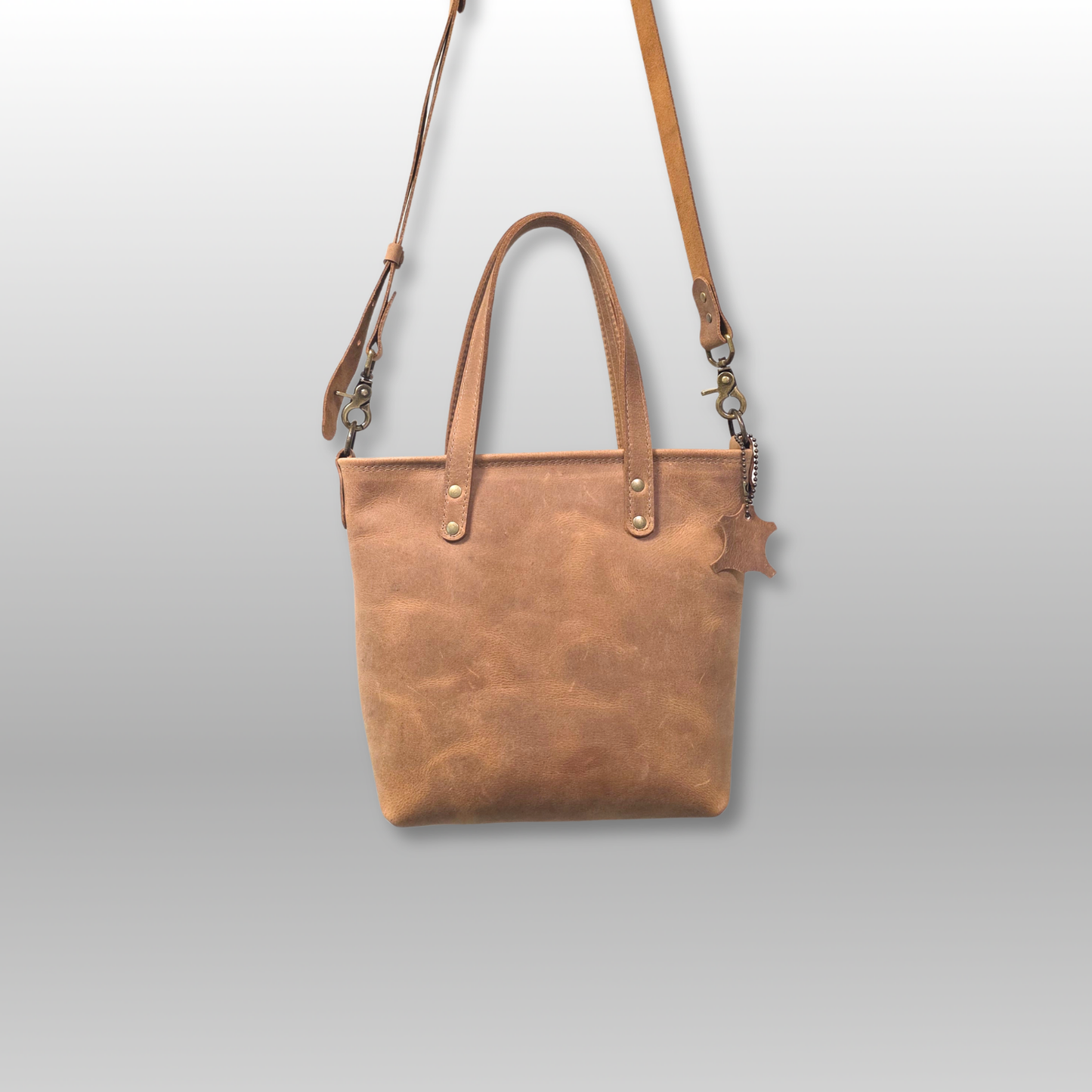 Leather Brooke Mini Tote