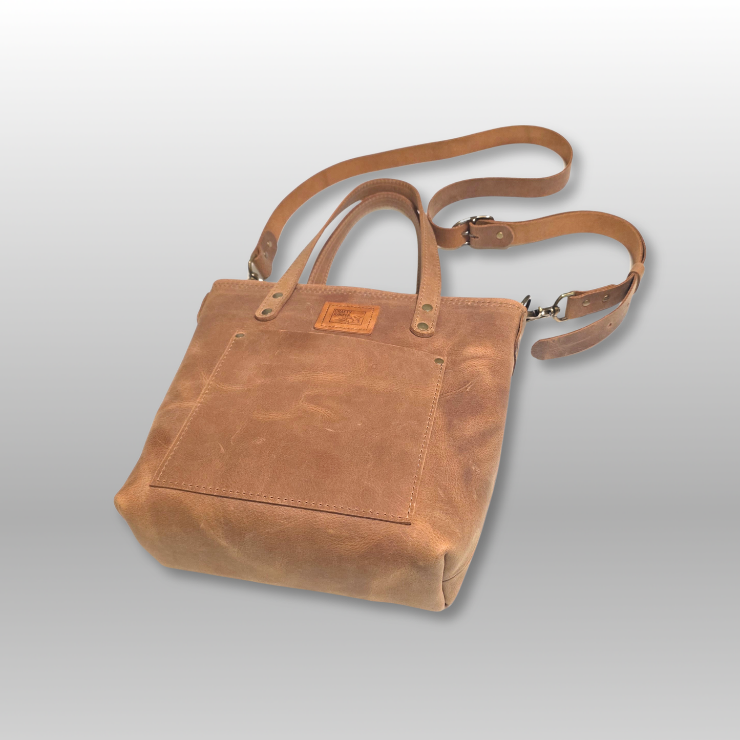 Leather Brooke Mini Tote