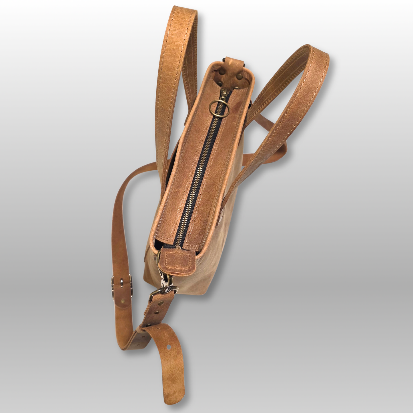 Leather Brooke Mini Tote