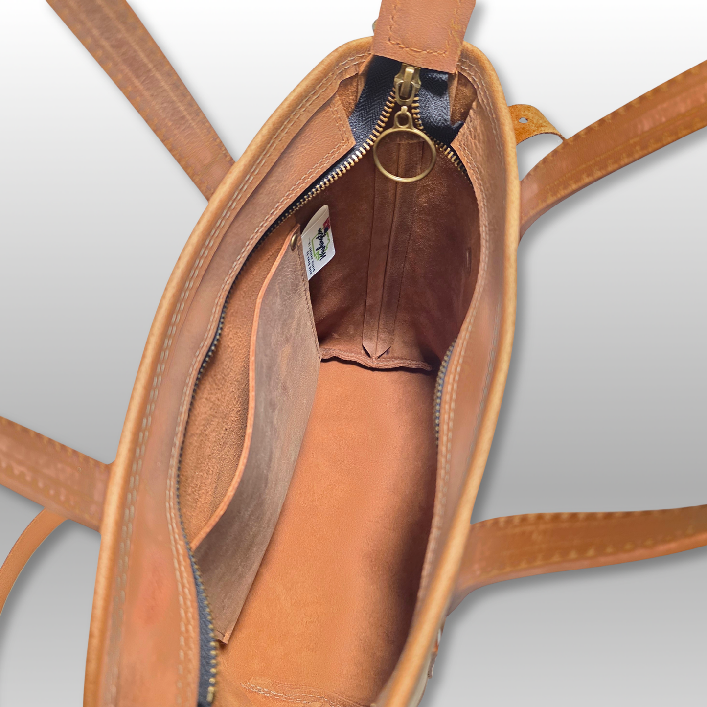 Leather Brooke Mini Tote