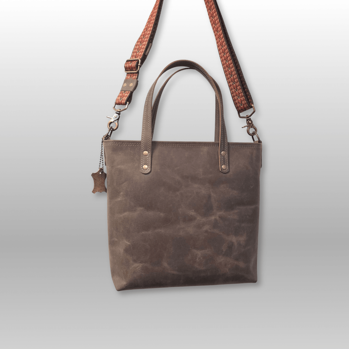 Leather Mini Tote - Crafty Juniper