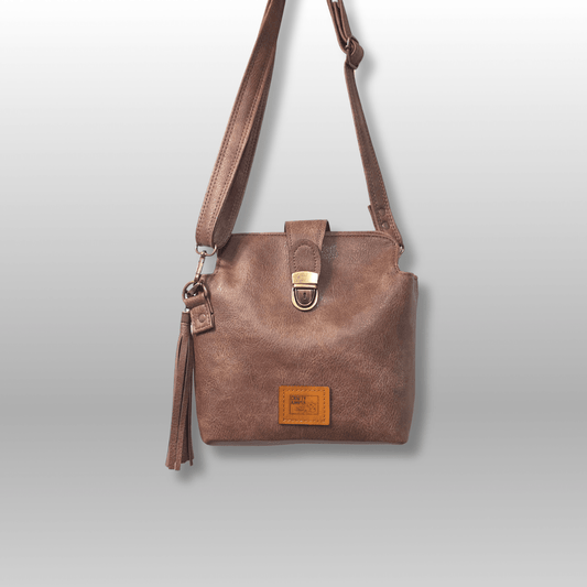 Cianna Faux Leather Crossbody Bag - Crafty Juniper