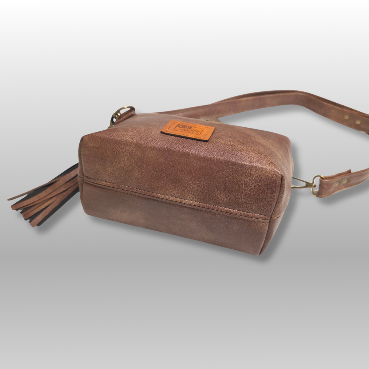 Cianna Faux Leather Crossbody Bag