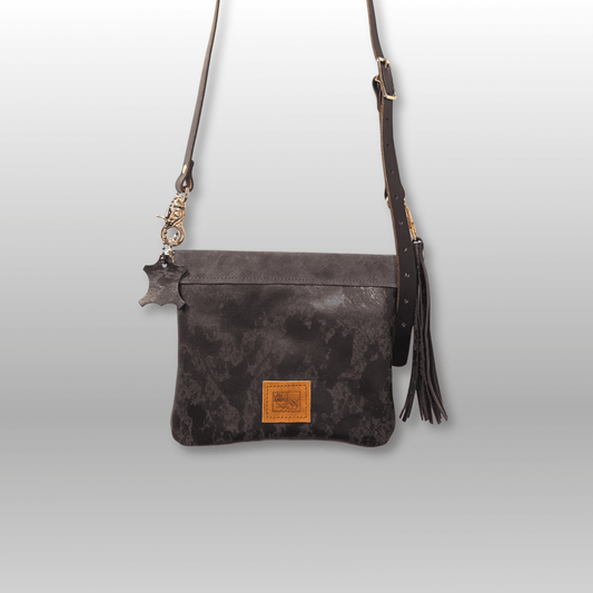 Leather Pop Open Crossbody Bag - Crafty Juniper