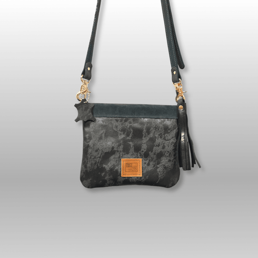 Leather Pop Open Crossbody Bag - Crafty Juniper