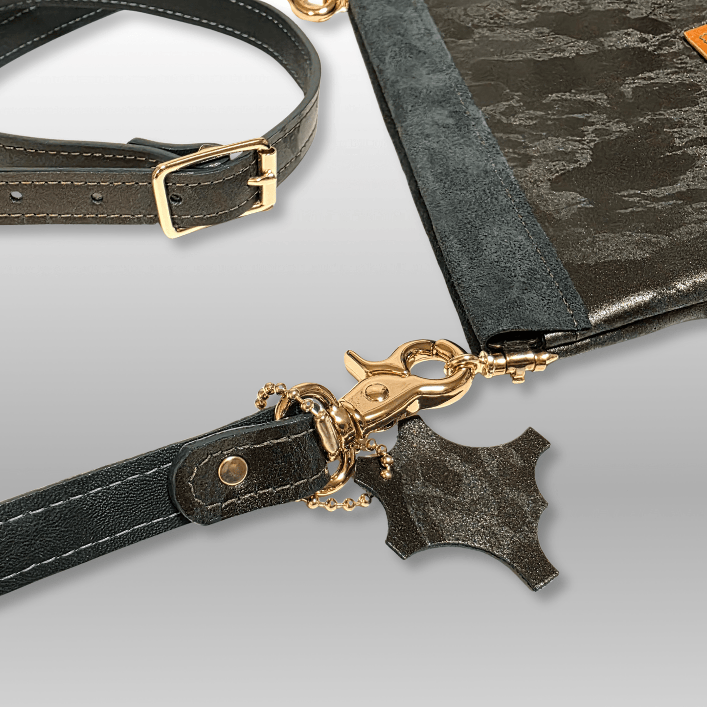 Leather Pop Open Crossbody Bag - Crafty Juniper