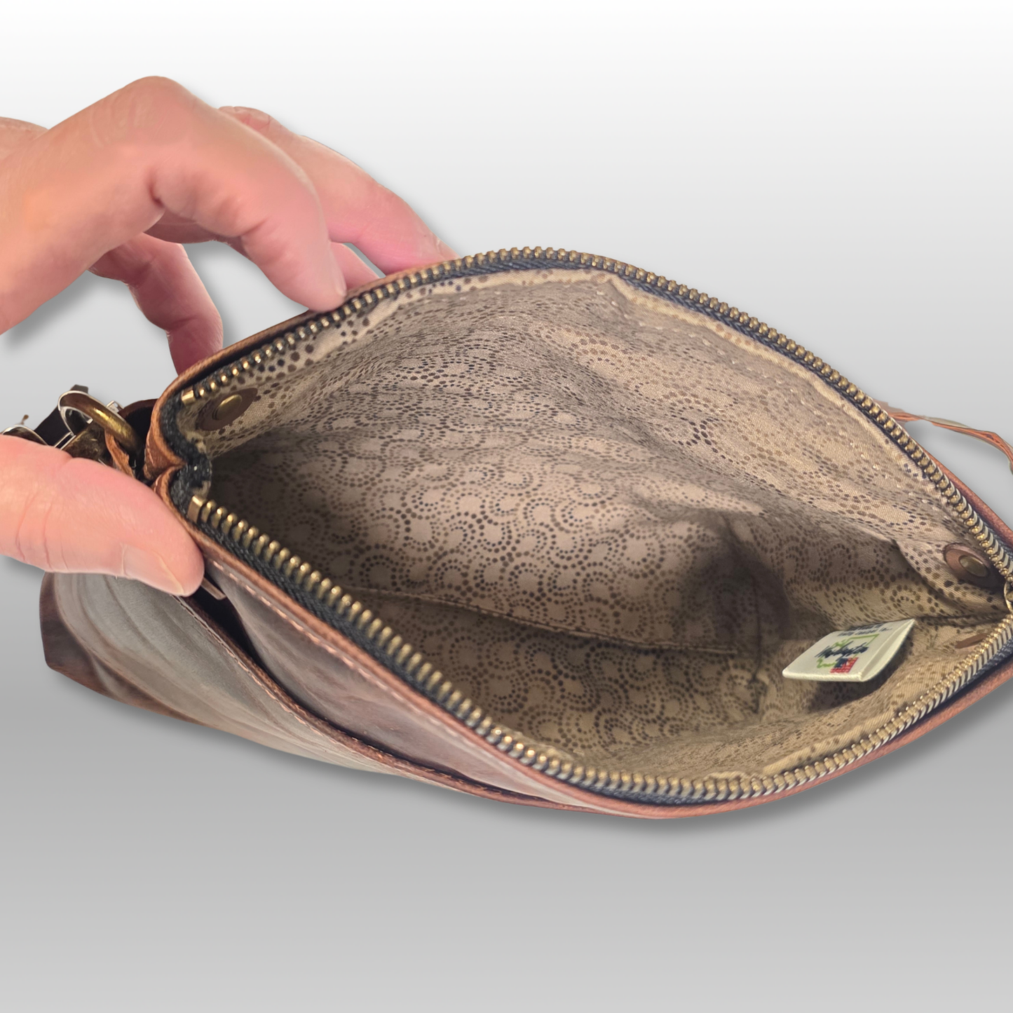 Mini Leather Crossbody Bag