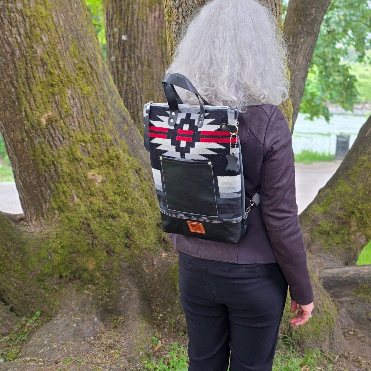 Amber Convertible Tote/Backpack - Crafty Juniper