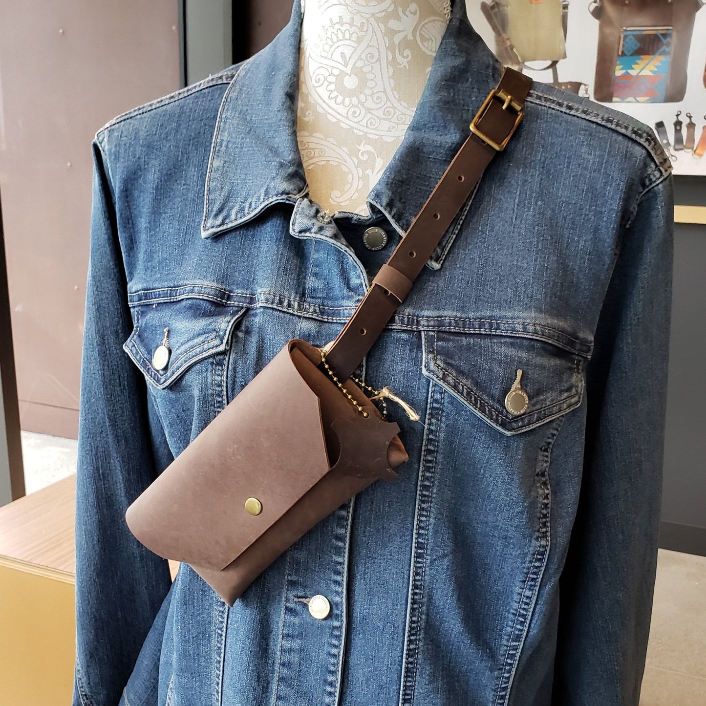 Balboa Leather Waist Bag - Crafty Juniper