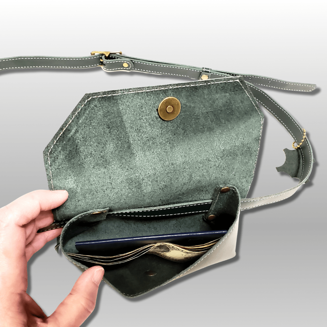 Balboa Leather Waist Bag - Crafty Juniper