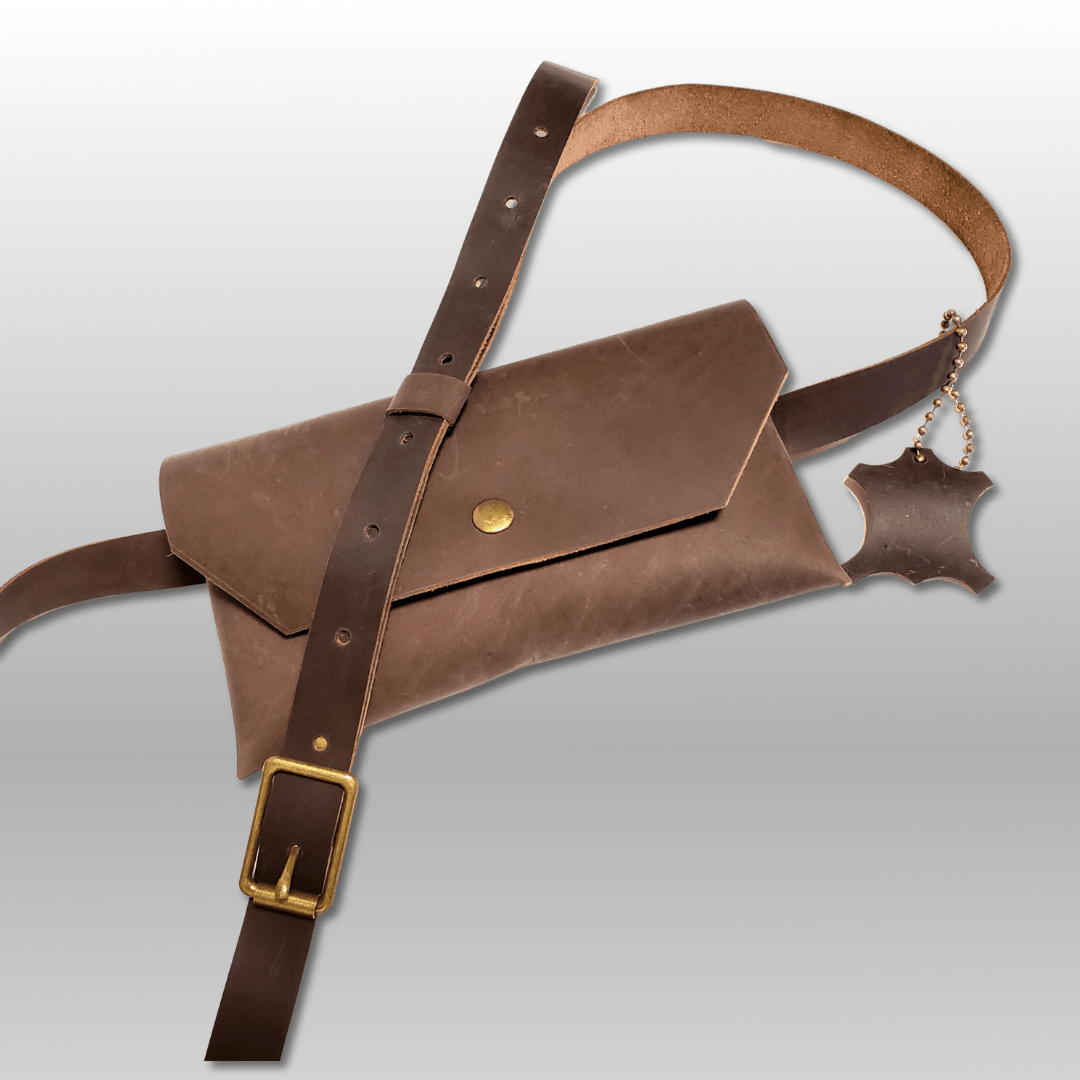 Balboa Leather Waist Bag - Crafty Juniper