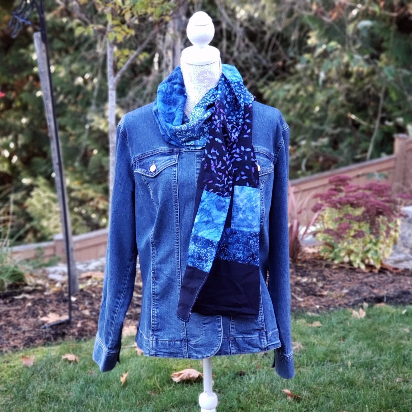 Batik Patchwork Scarf - Crafty Juniper