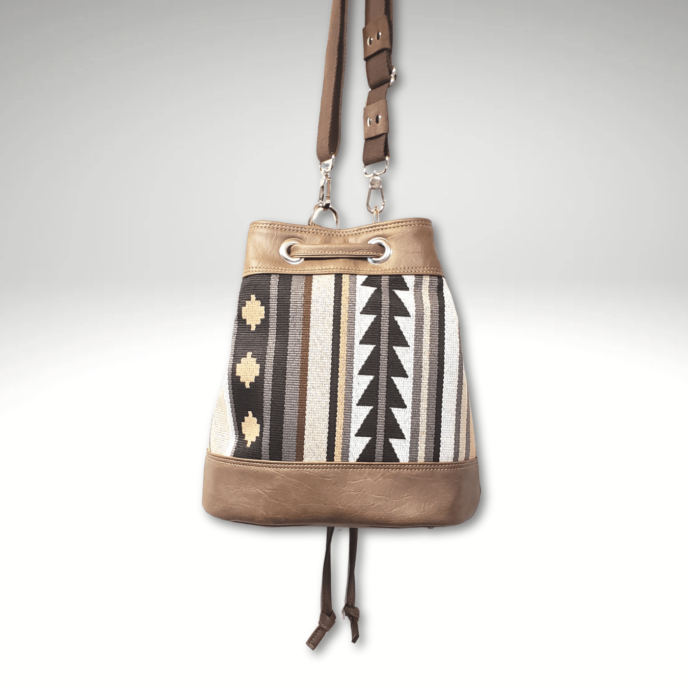 Bonnie Bucket Drawstring Bag - Crafty Juniper