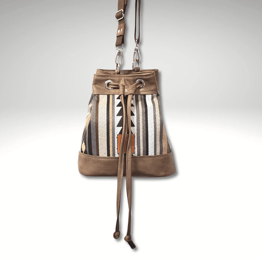 Bonnie Bucket Drawstring Bag - Crafty Juniper